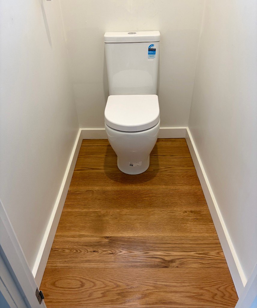 Bathroom renovation, after